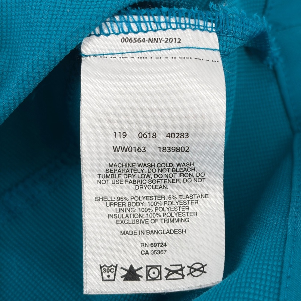 Columbia Women's Nesika Creek Stretch Jacket Size 2X, Teal, Hooded Full Zip - Picture 4 of 6